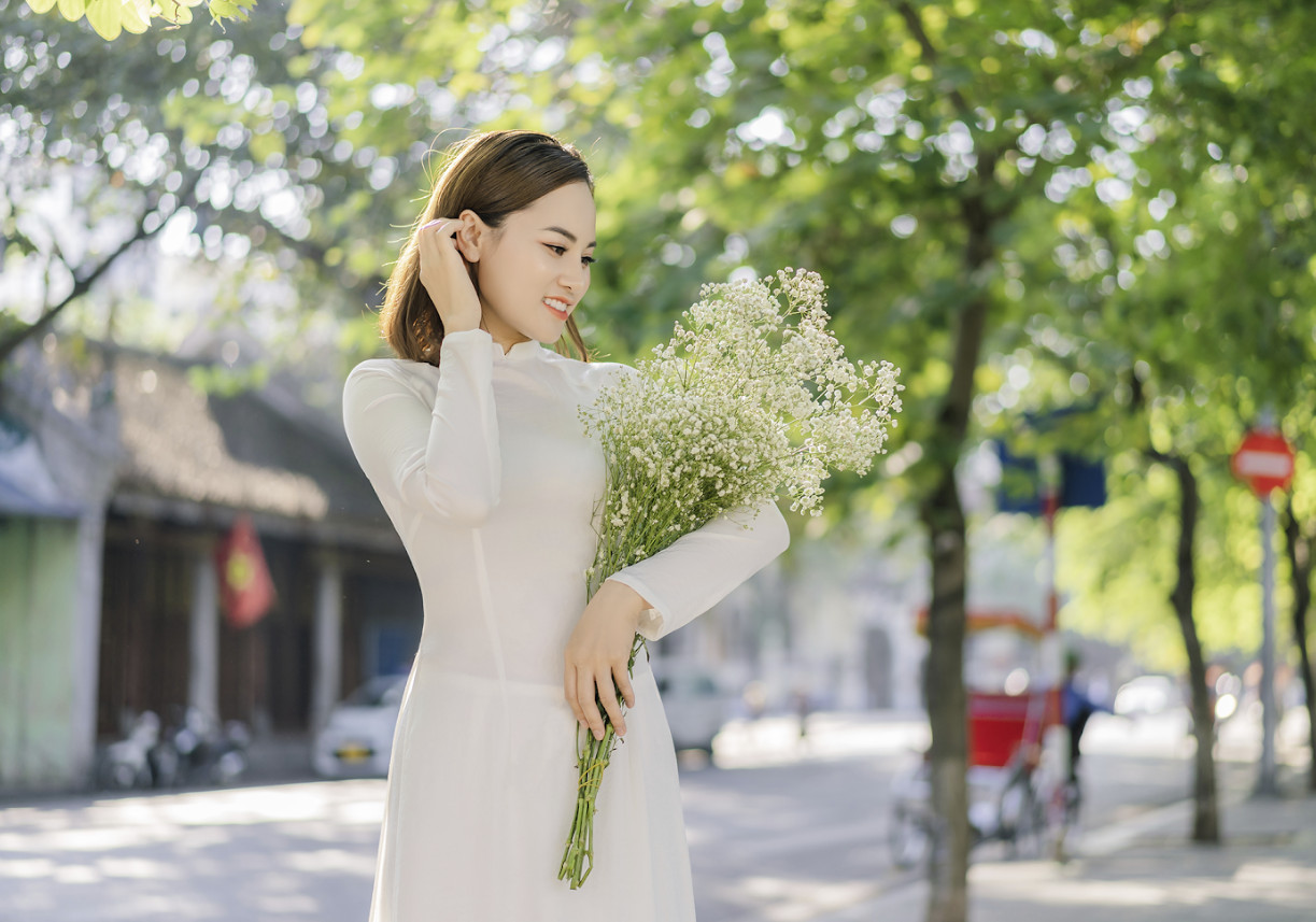 Album áo dài Ms Linh